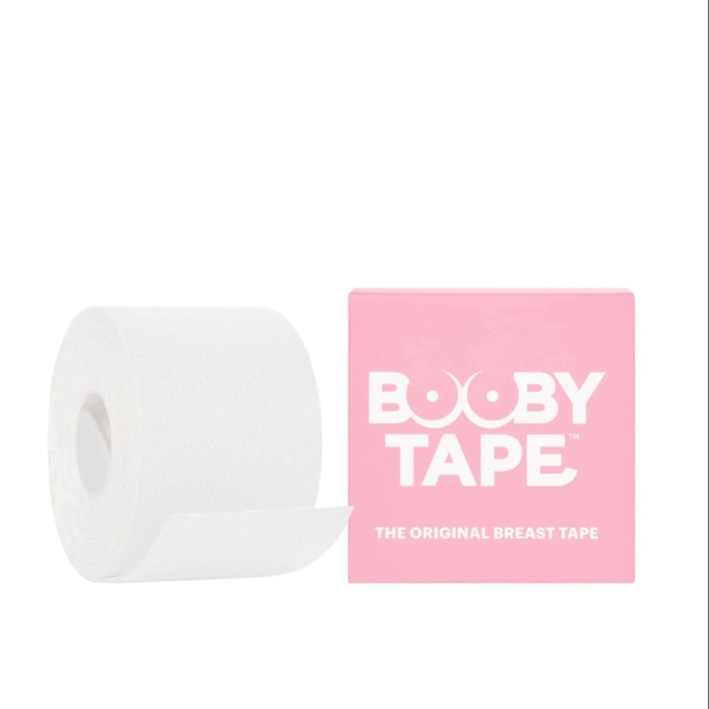 BOOBY TAPE \\ WHITE SEALED ROLL *NEW*